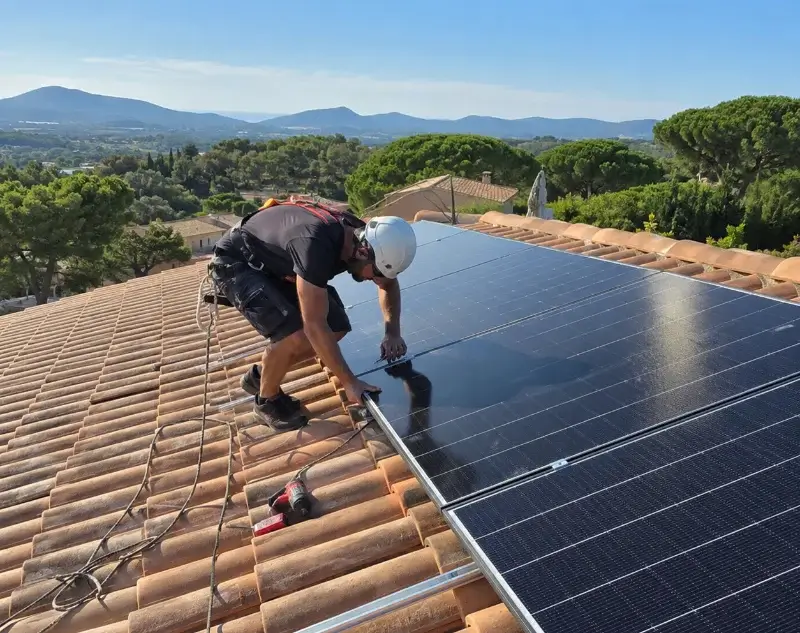 Installateur panneaux solaires Ortaffa — pose photovoltaïque sur toiture